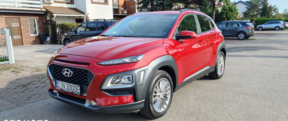 Hyundai Kona cena 78000 przebieg: 34000, rok produkcji 2020 z Inowrocław małe 326